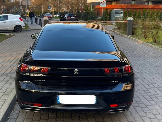 Peugeot 508 cena 76900 przebieg: 189000, rok produkcji 2020 z Warszawa małe 301